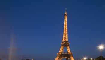Paris, France. The Eiffel Tower.
