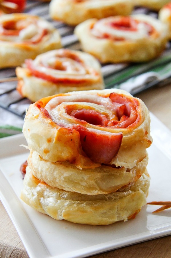 Holiday Ham Pizza Rolls- Tonya Staab