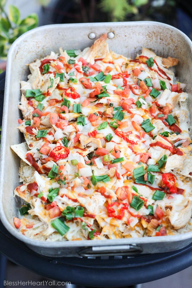 Thanksgiving Leftovers Nachos- Bless Her Heart Y’all