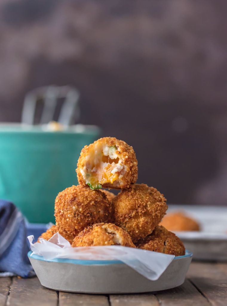 Deep Fried Loaded Mashed Potato Balls- The Cookie Rookie