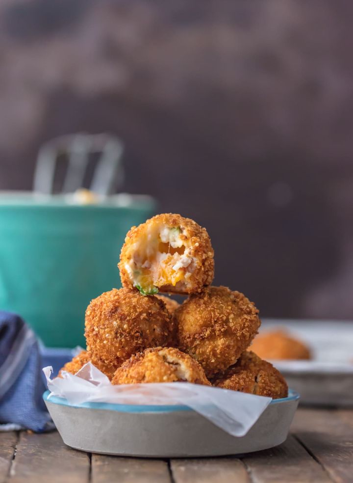 Deep Fried Loaded Mashed Potato Balls- The Cookie Rookie