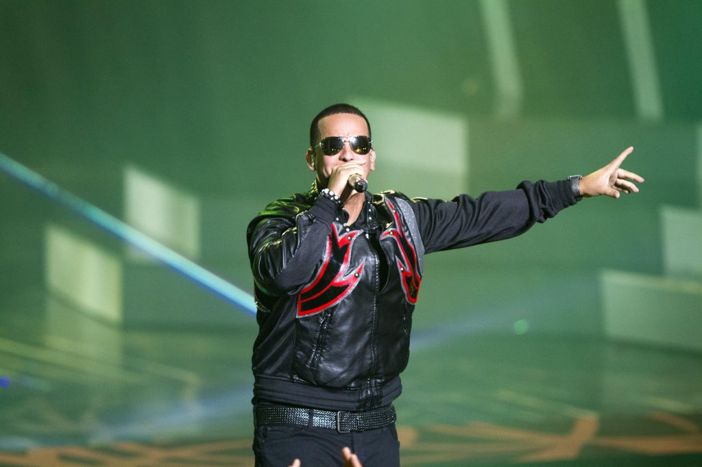 Puerto Rican singer Daddy Yankee perform