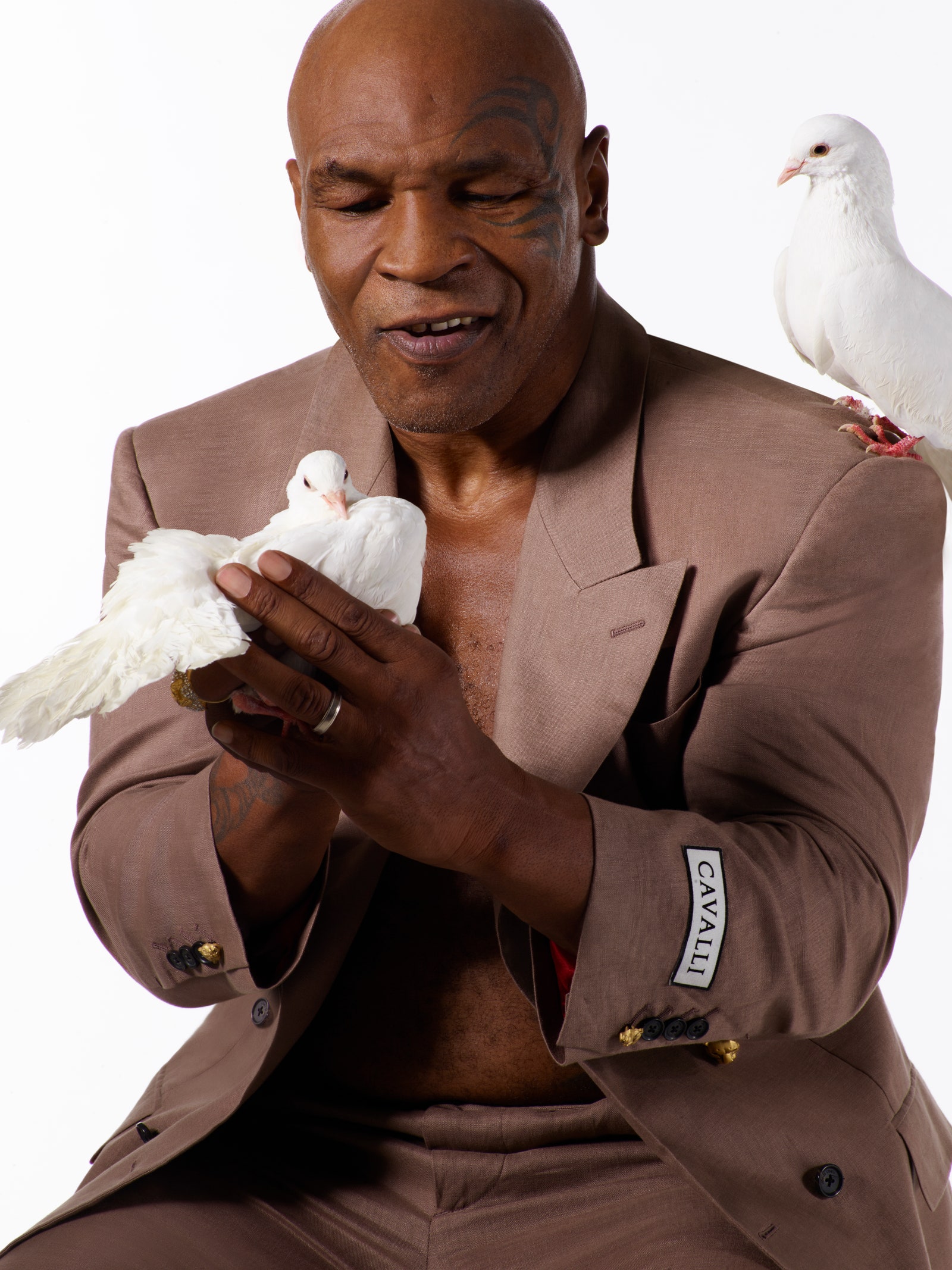 Mike Tyson For Roberto Cavalli Men’s Spring 2022