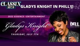 Gladys Knight Live in Philly Text to Win
