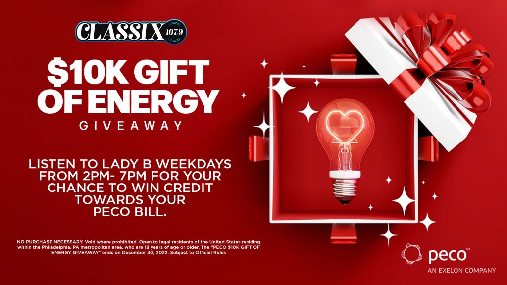 PECO Christmas Energy giftcard 2022