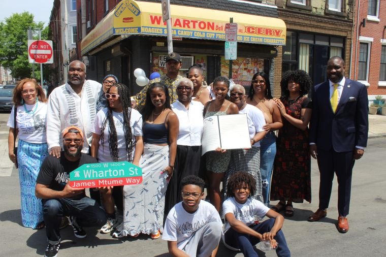 James Mtume Street Renaming Ceremony