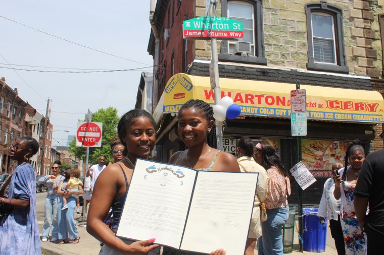 James Mtume Street Renaming Ceremony