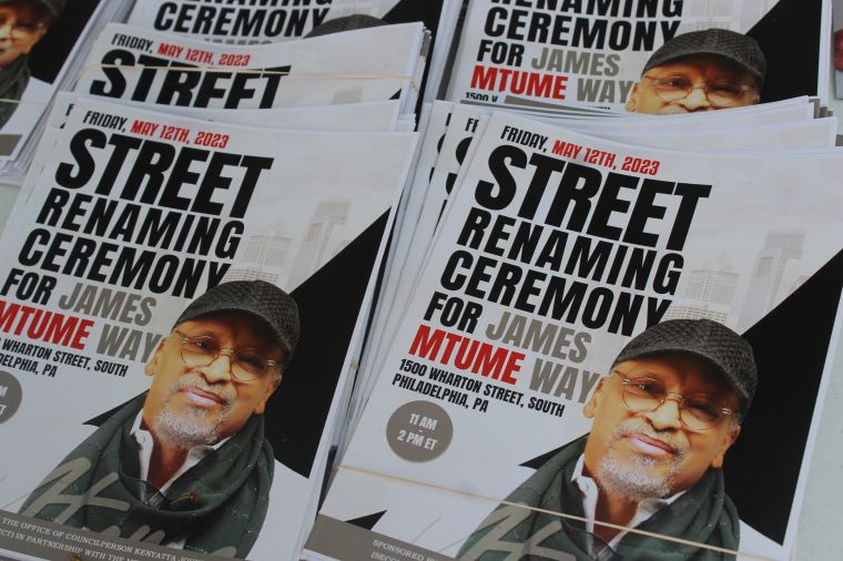 James Mtume Street Renaming Ceremony