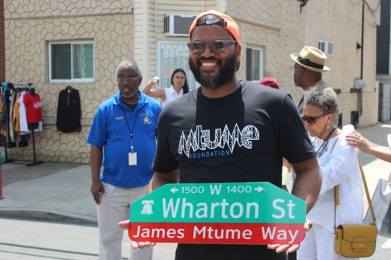 James Mtume Street Renaming Ceremony
