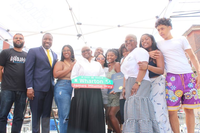 James Mtume Street Renaming Ceremony