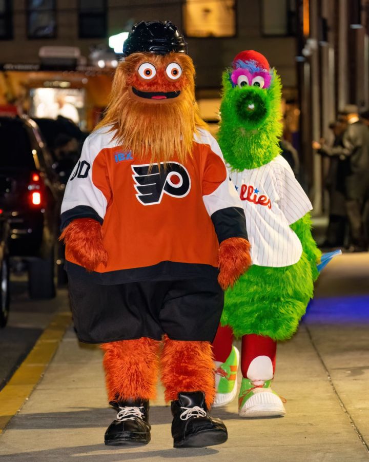 Philadelphia Flyers mascot Gritty