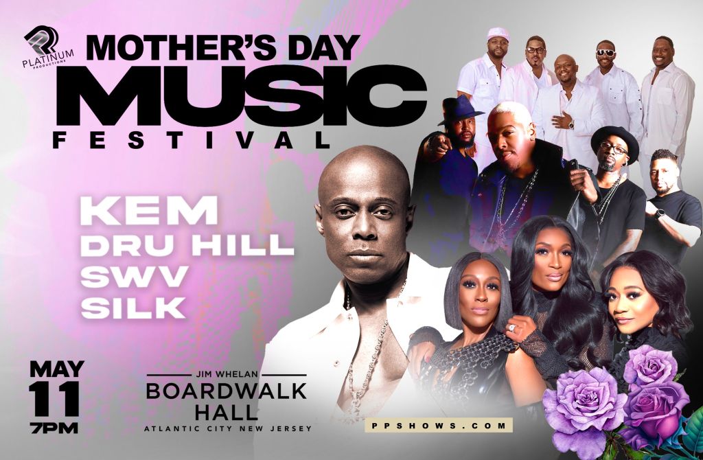 Purchase tickets to the Mother's Day Music Festival starring the Jones Girls and the Legendary Blue Notes!