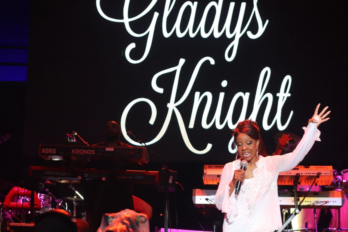 Isley brothers + Gladys Knight + carol riddick at dell music center aug 9th 2024