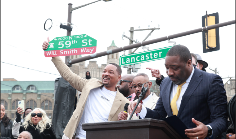WILL SMITH STREET NAMING 59th Street & Lancaster