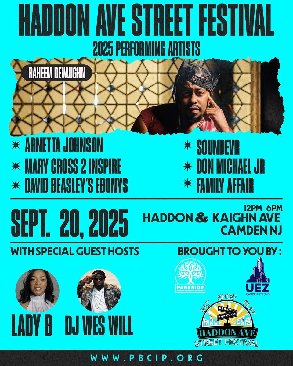 Haddon Ave Street Festival - 9/20 3:30pm-5:30pm