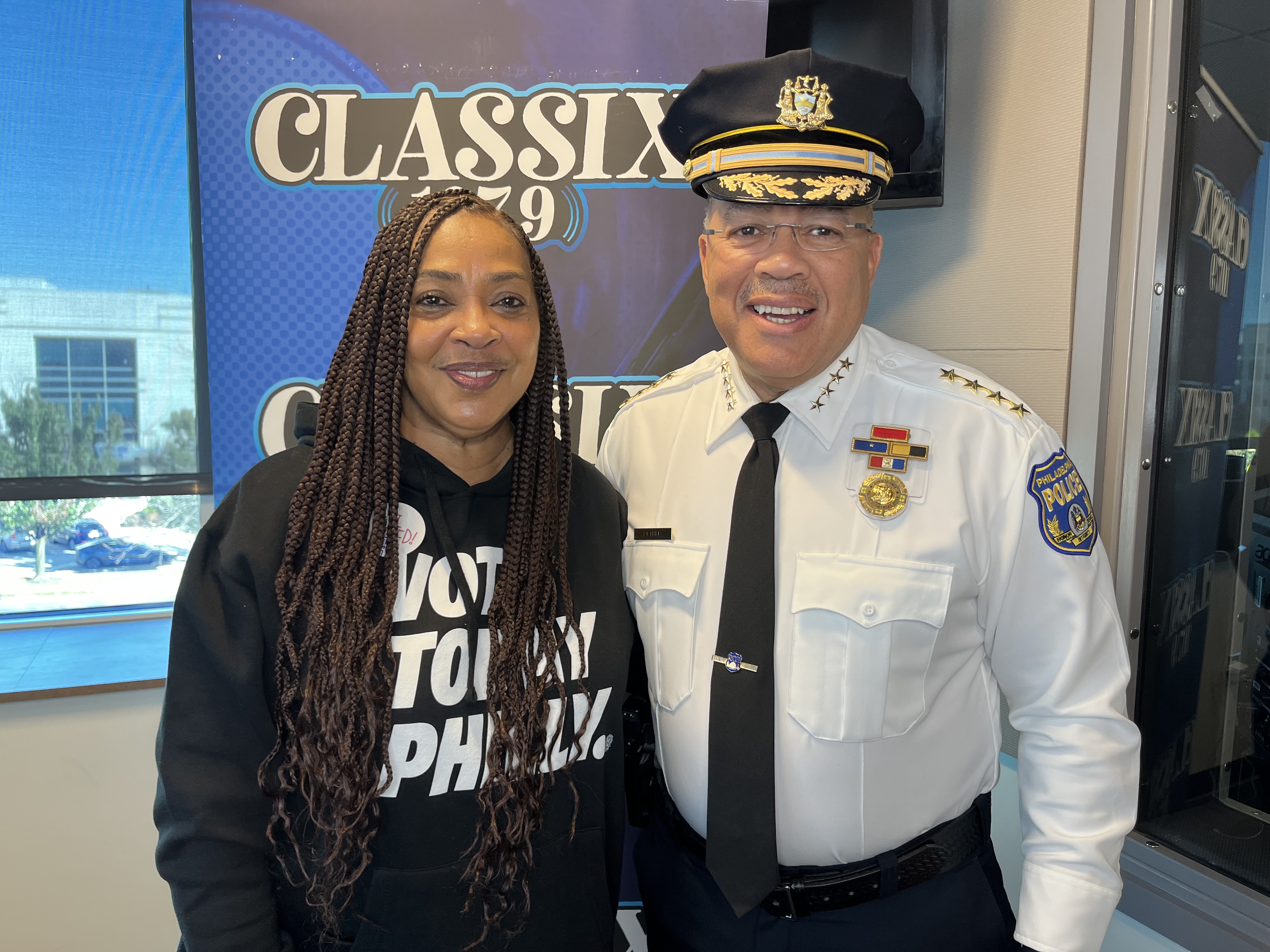 Commissioner Bethel Talks Auto Theft Campaign with Lady B