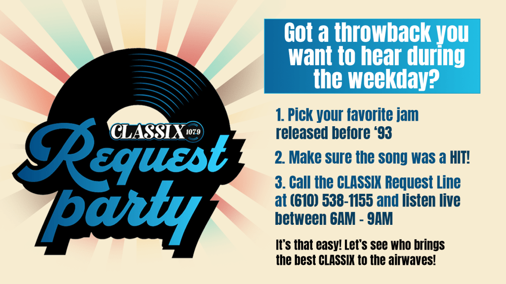 CLASSIX Request Party flyer