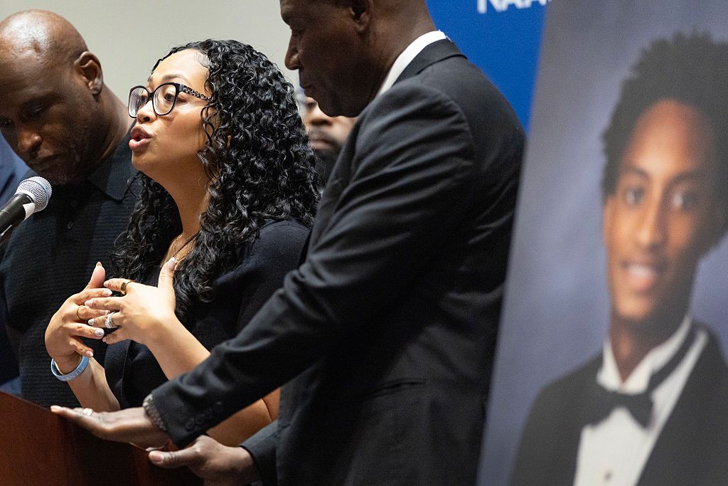 Civil Rights Attorney Ben Crump Holds News Conference On Death Of Nolan Wells In Mississippi