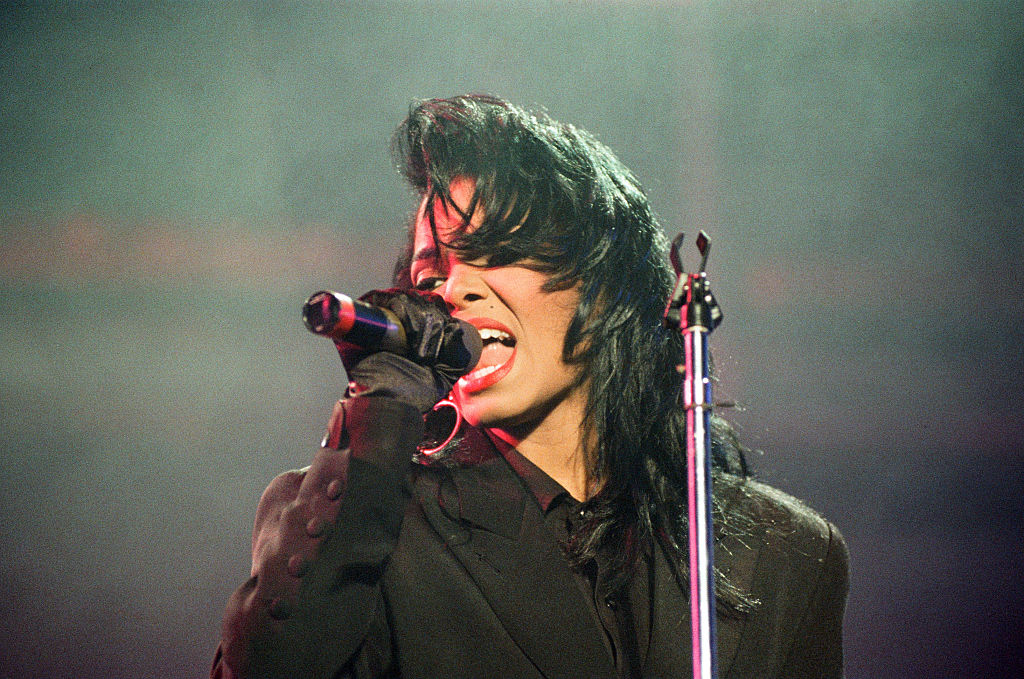Janet Jackson Performing At Wembley Arena 1990